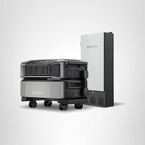 EF ECOFLOW 12kWh Power Station: DELTA Pro Ultra with Extra Battery, 120/240V 7200W AC Output, Lifepo4 Home Battery Backup Expandable to 90kWh, Solar Generator for Home Use, Emergency, Camping, RV