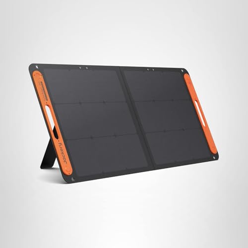 Jackery SolarSaga 200W Portable Solar Panel,IP68 Foldable Bifacial Solar Panels,Compatible with Jackery Explorer Power Station and Solar Generator,for Rooftops Outdoor Camping Off-Grid and RVs