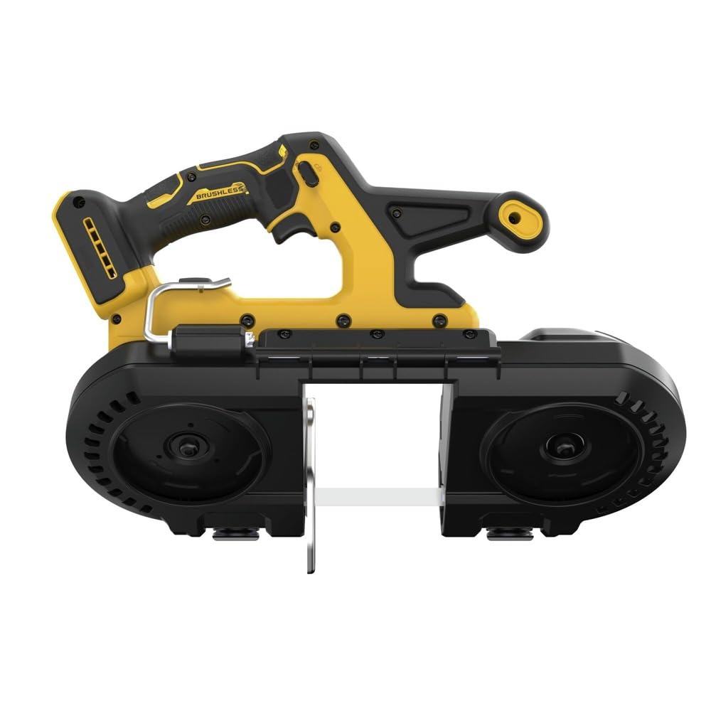 DEWALT 20V MAX XR Bandsaw, Brushless Motor, Portable and Cordless, 3-3/8 Inch Cut Capacity, Bare Tool Only (DCS378B)