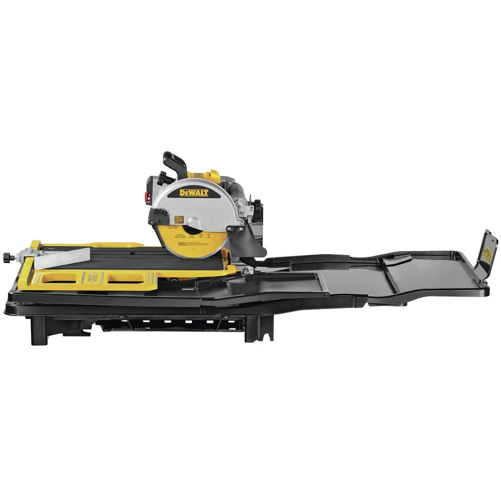 DEWALT Wet Tile Saw with Stand, 10 Inch, 15-Amp, 1,220 MWO, Corded (D36000S)