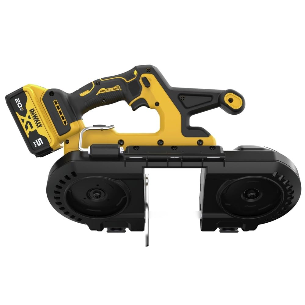 DEWALT 20V MAX XR Bandsaw, Brushless Motor, Portable and Cordless, 3-3/8 Inch Cut Capacity, Bare Tool Only (DCS378B)
