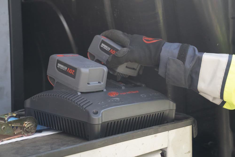 Ingersoll Rand W9691-K4E W9000 Series 20-Volt 1-Inch Cordless Impact Wrench Kit with Charger and 6-Inch Extended Anvil