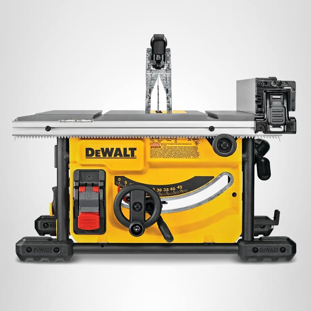 DEWALT 15 Amp 8-1/4 in. Compact Portable Jobsite Table Saw (DWE7485)