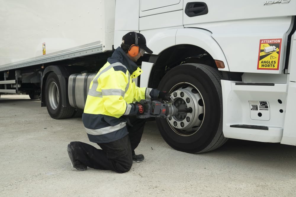 Ingersoll Rand W9691-K4E W9000 Series 20-Volt 1-Inch Cordless Impact Wrench Kit with Charger and 6-Inch Extended Anvil