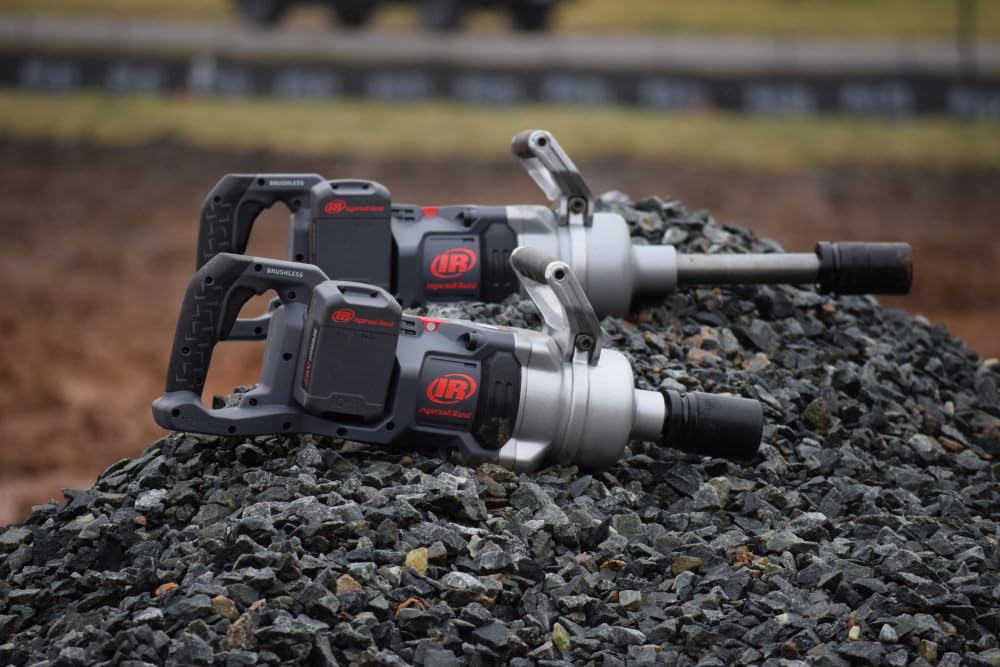 Ingersoll Rand W9691-K4E W9000 Series 20-Volt 1-Inch Cordless Impact Wrench Kit with Charger and 6-Inch Extended Anvil