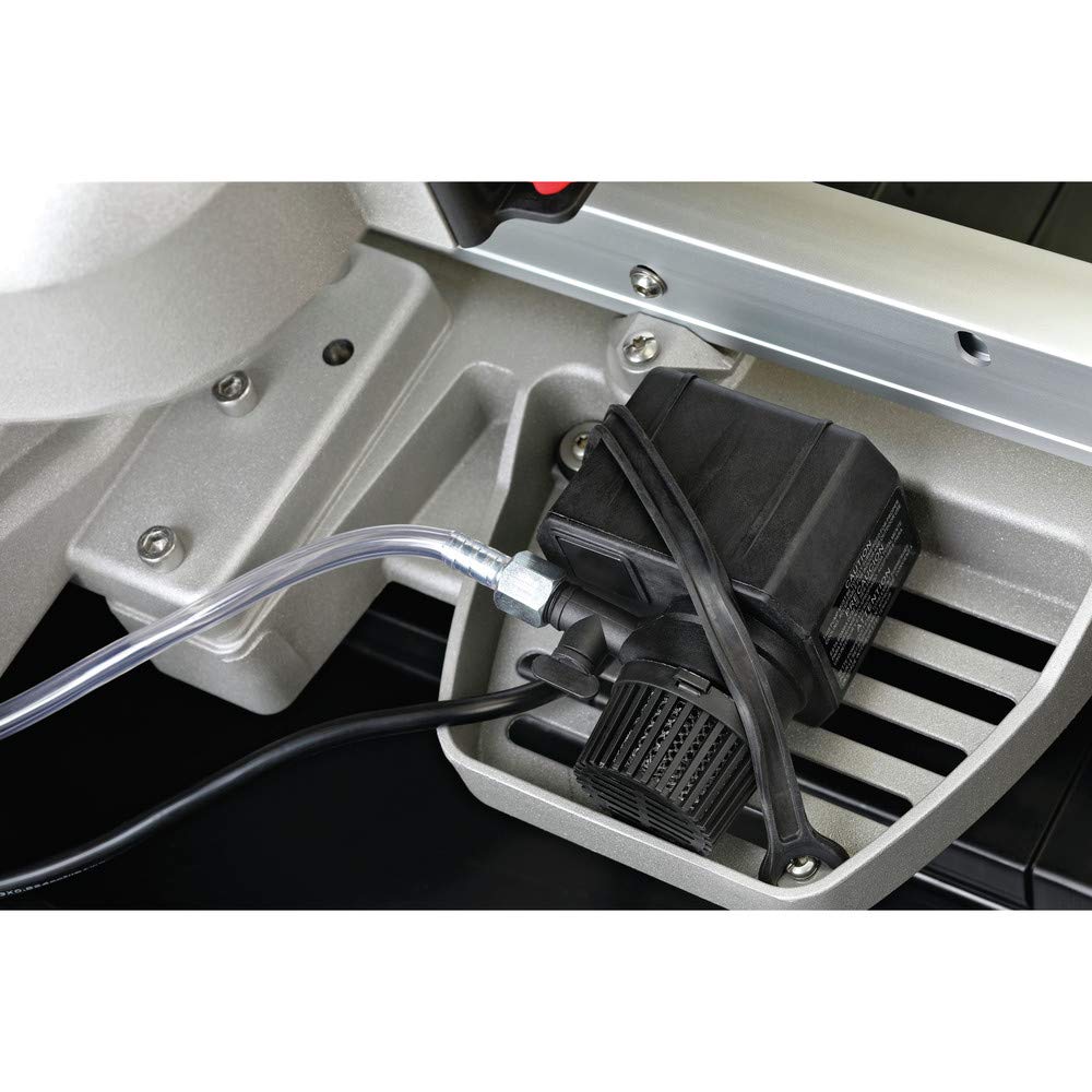 DEWALT Wet Tile Saw with Stand, 10 Inch, 15-Amp, 1,220 MWO, Corded (D36000S)