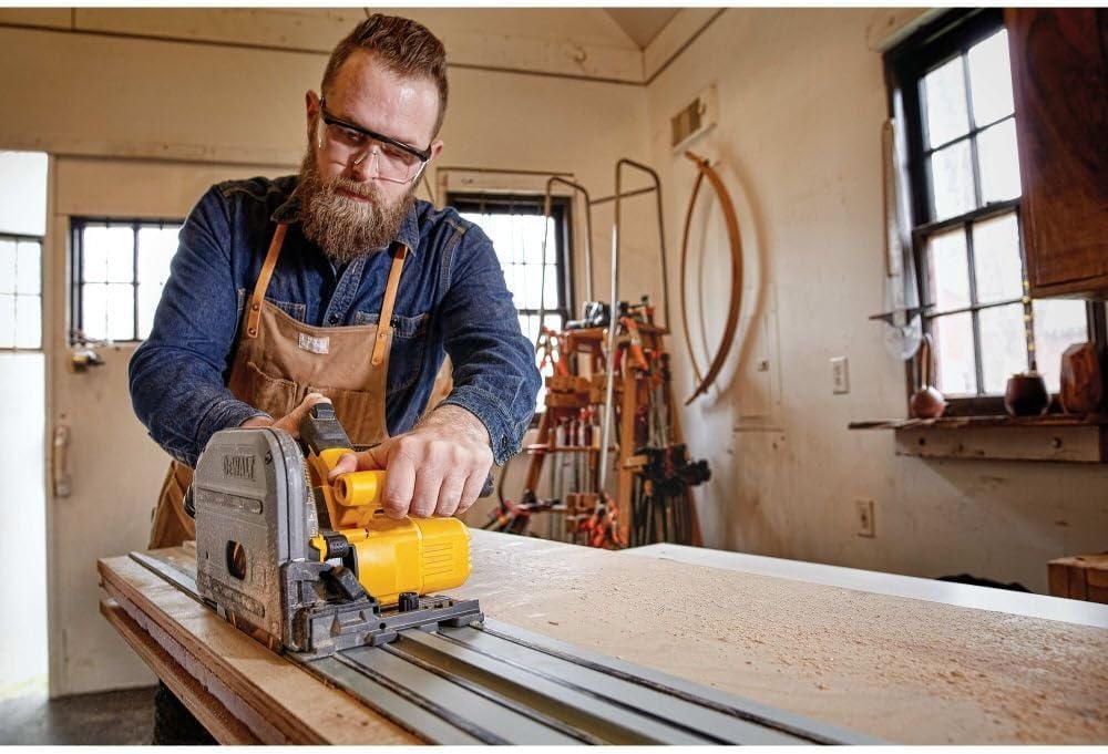 DEWALT 60V MAX* Circular Saw, 6-1/2-Inch, Cordless TrackSaw, Tool Only (DCS520B)