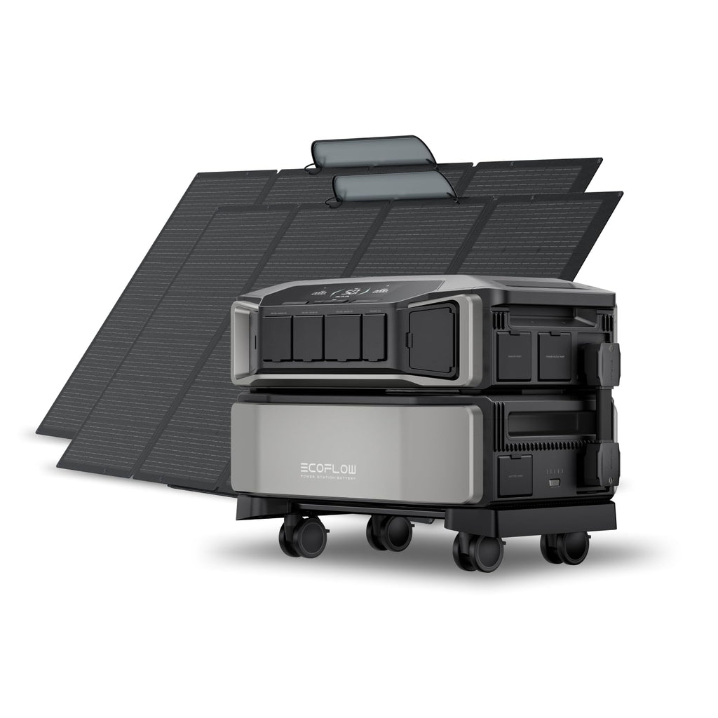 EF ECOFLOW 12kWh Power Station: DELTA Pro Ultra with Extra Battery, 120/240V 7200W AC Output, Lifepo4 Home Battery Backup Expandable to 90kWh, Solar Generator for Home Use, Emergency, Camping, RV