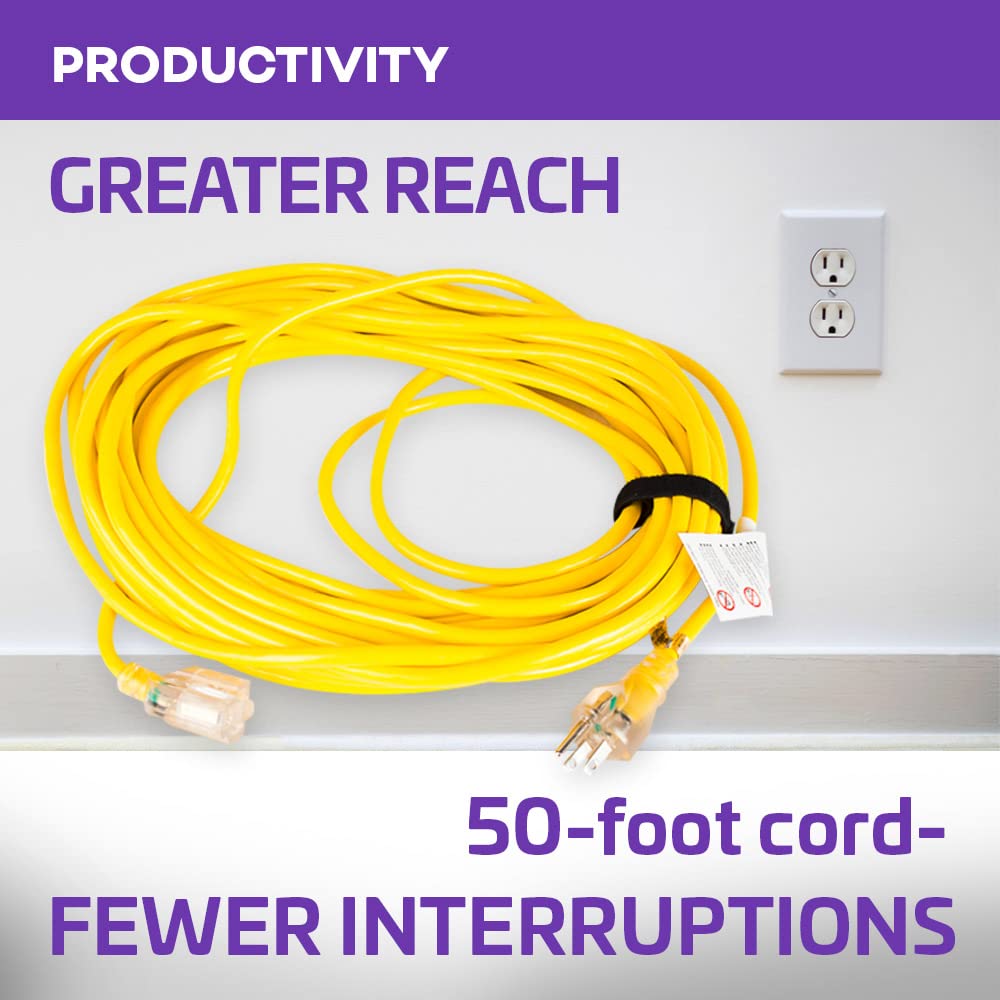 ProTeam ProVac FS 6 Commercial Backpack Vacuum with Power Nozzle Tool Kit, 6 Quart, Gray