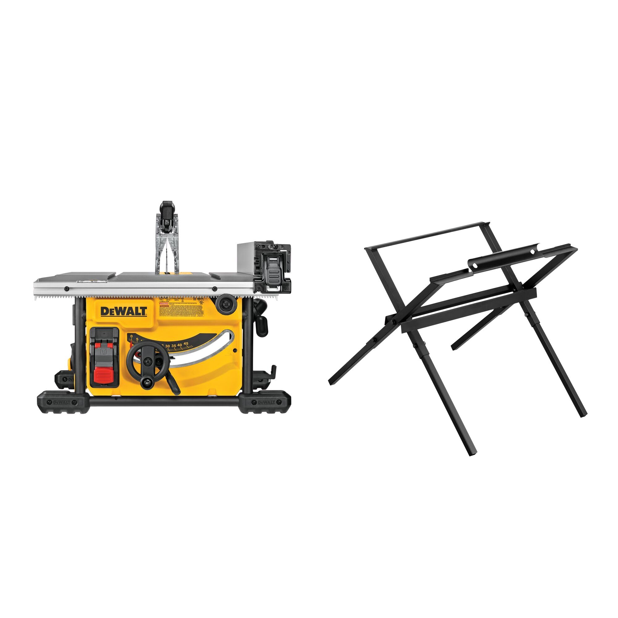 DEWALT 15 Amp 8-1/4 in. Compact Portable Jobsite Table Saw (DWE7485)
