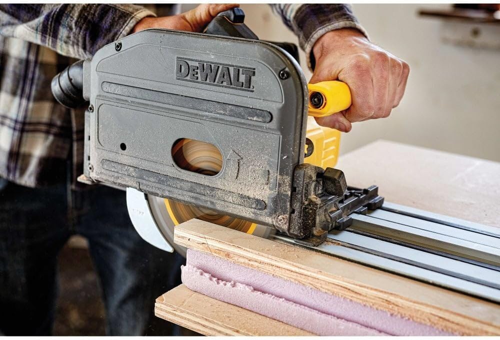 DEWALT 60V MAX* Circular Saw, 6-1/2-Inch, Cordless TrackSaw, Tool Only (DCS520B)