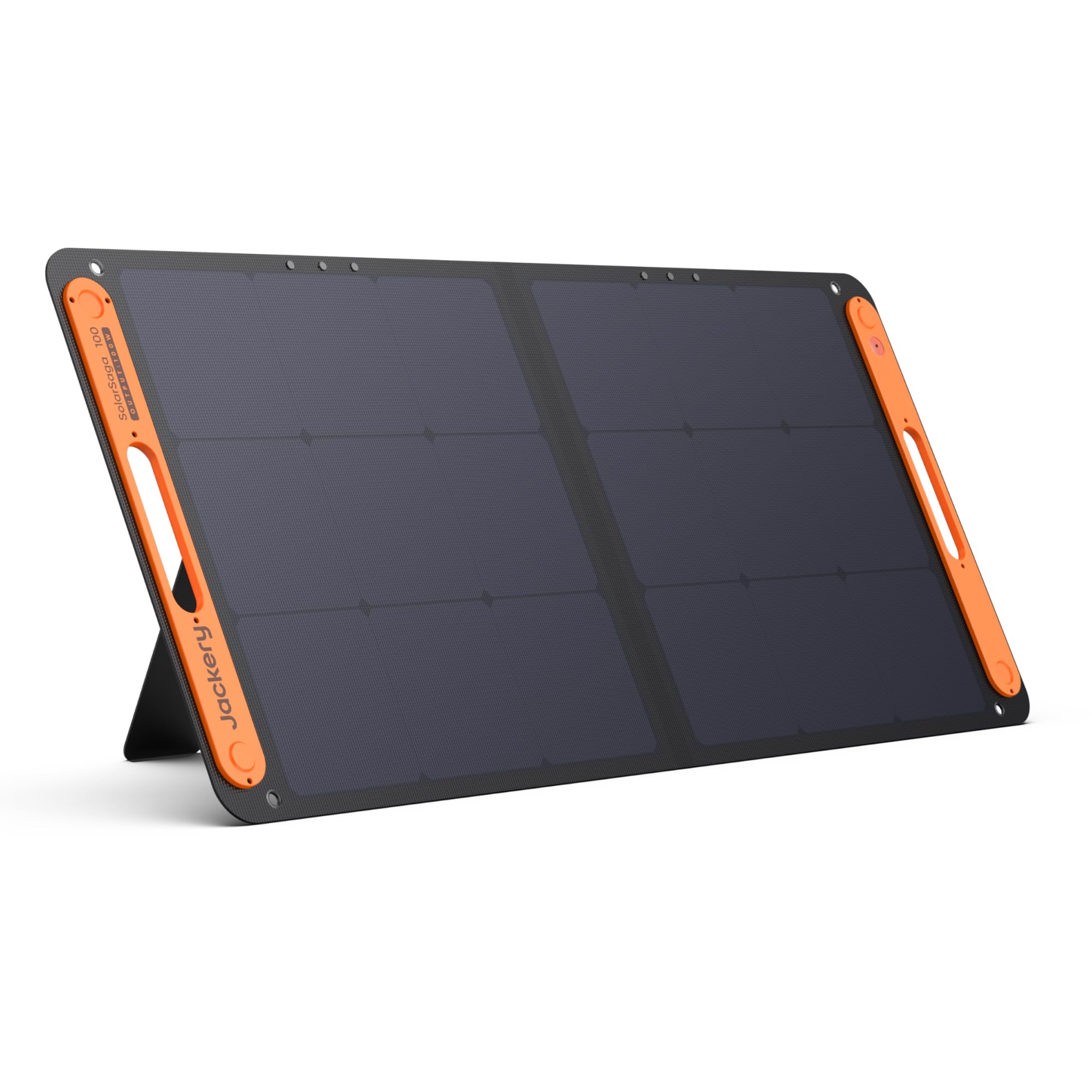 Jackery SolarSaga 200W Portable Solar Panel,IP68 Foldable Bifacial Solar Panels,Compatible with Jackery Explorer Power Station and Solar Generator,for Rooftops Outdoor Camping Off-Grid and RVs