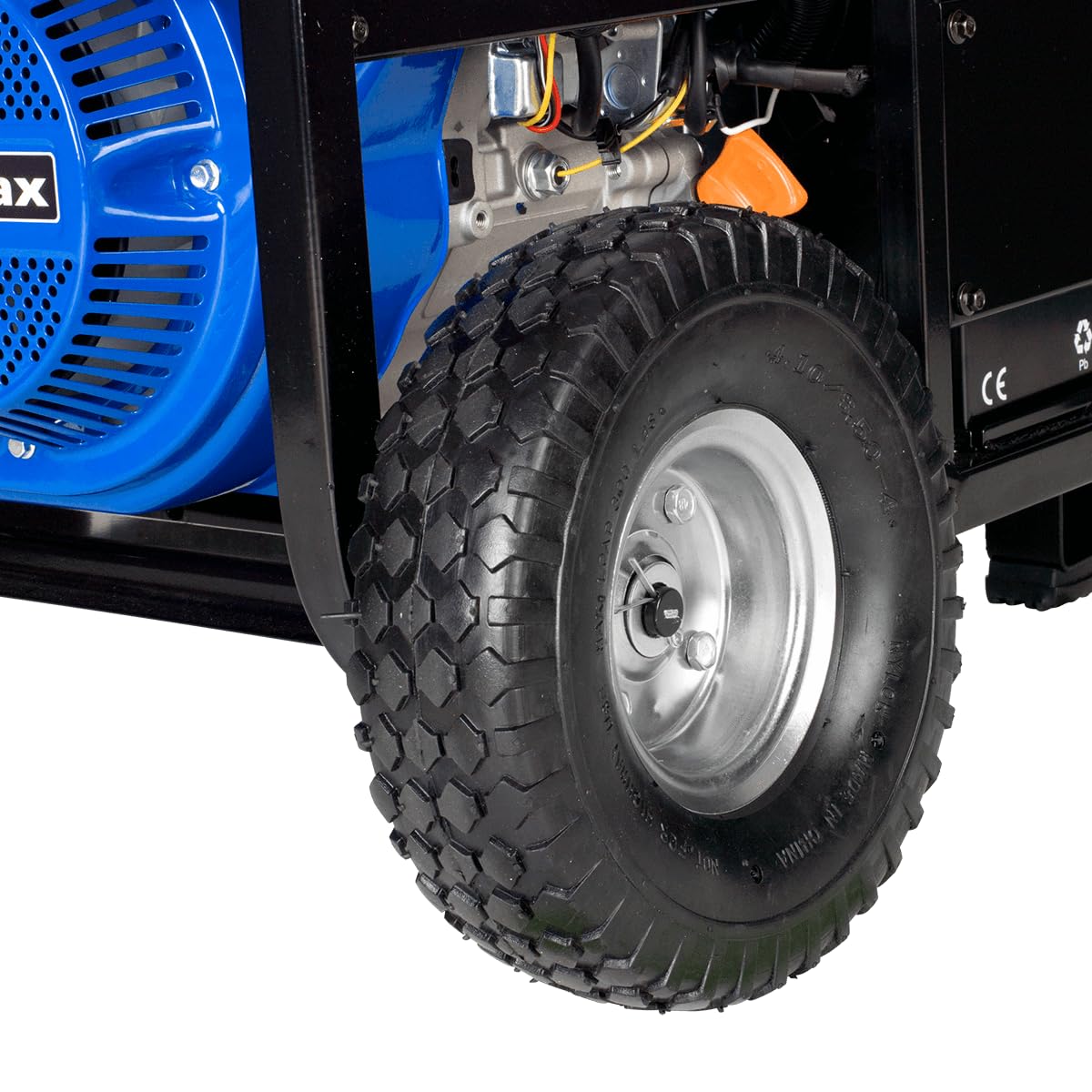 DuroMax XP13000EH 13,000-Watt Dual Fuel Portable Generator - Gas & Propane, Electric Start, Whole Home Backup Power, Transfer Switch Ready, RV & Emergency Ready