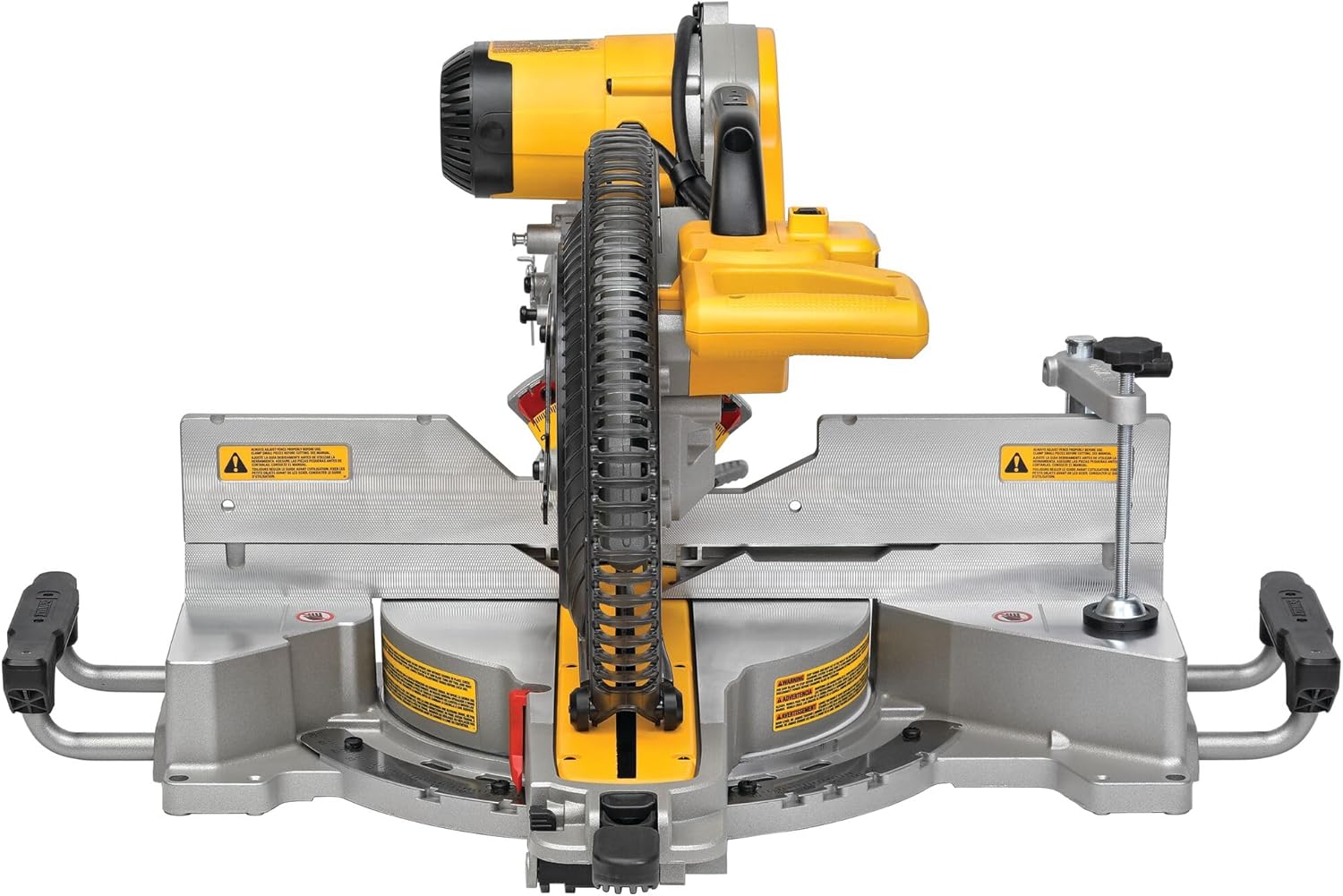 DEWALT Miter Saw, 12-inch Double Bevel Sliding Compound Miter Saw with XPS LED Shadow Light System, Includes Blade Wrench, Material Clamp and Dust Bag (DWS780)