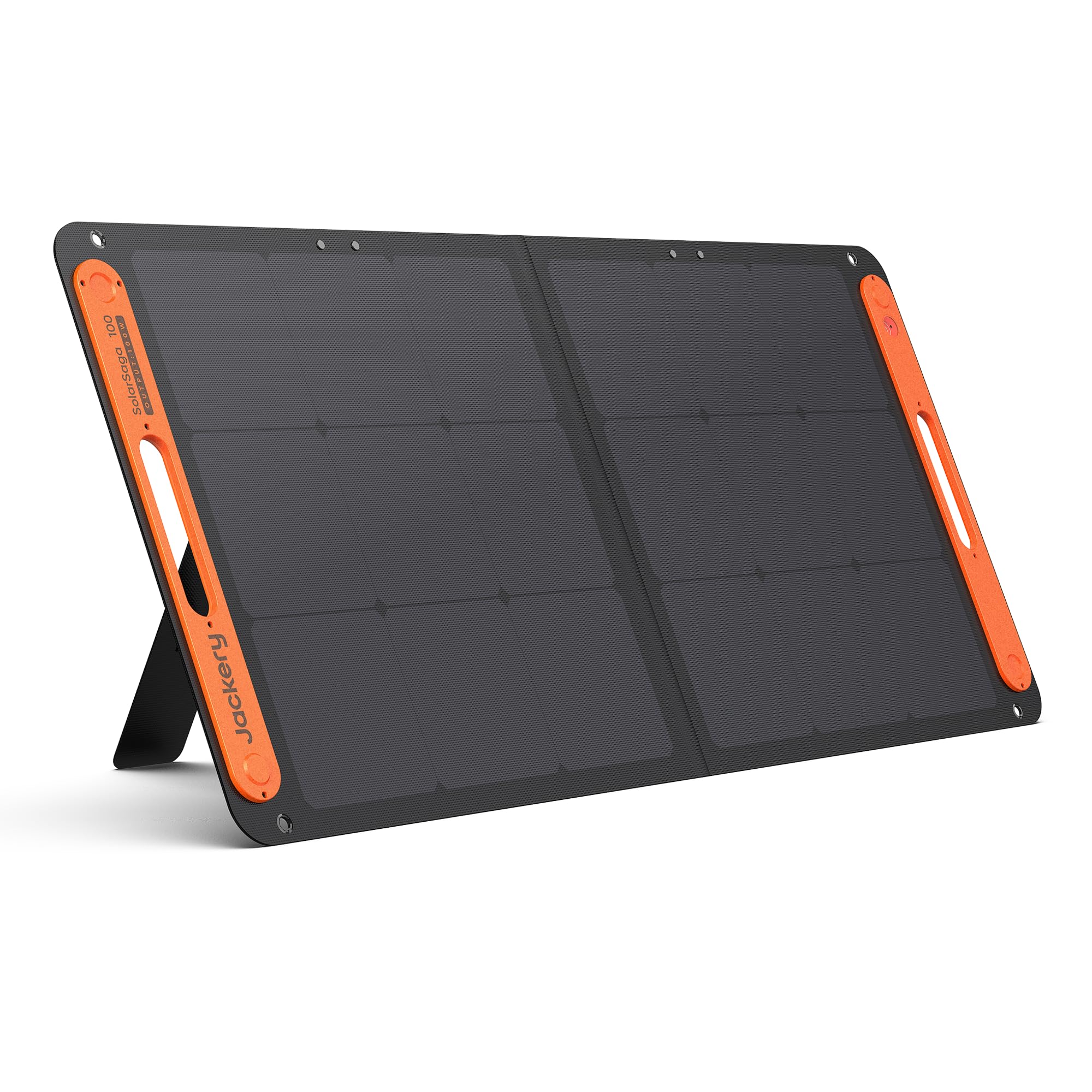 Jackery SolarSaga 200W Portable Solar Panel,IP68 Foldable Bifacial Solar Panels,Compatible with Jackery Explorer Power Station and Solar Generator,for Rooftops Outdoor Camping Off-Grid and RVs