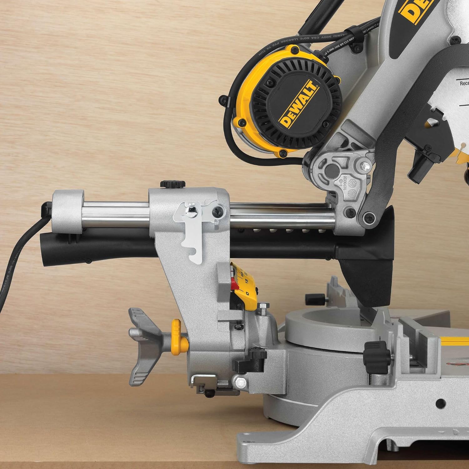 DEWALT Miter Saw, 12-inch Double Bevel Sliding Compound Miter Saw with XPS LED Shadow Light System, Includes Blade Wrench, Material Clamp and Dust Bag (DWS780)