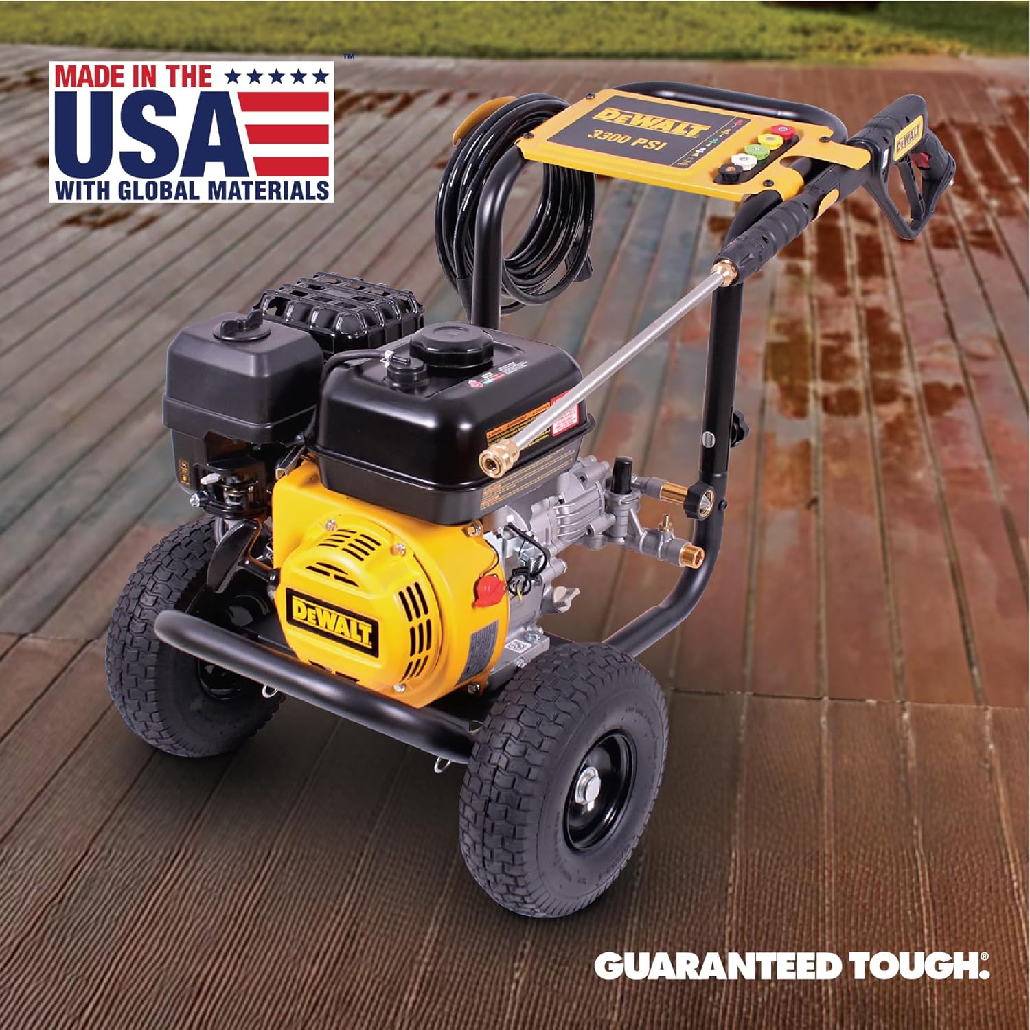 Dewalt 61147S 3300 PSI 2.4 GPM Gas Cold Water Pressure Washer